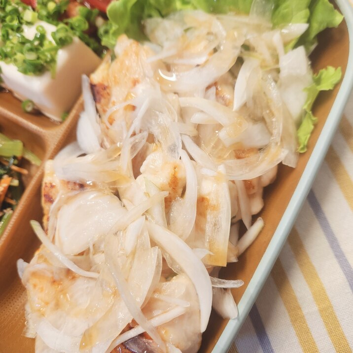 【おかず】ササミの大葉挟み焼き